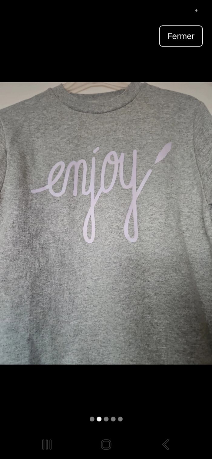 Sweat gris - photo numéro 2