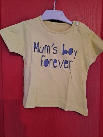 T-shirt garçon 18 mois