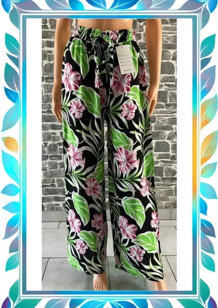 Pantalon Palazzo " Cotton bio "