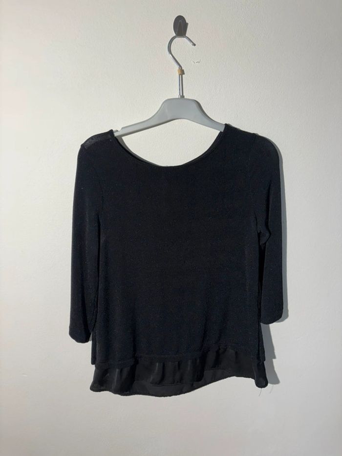 Pull Noir Promod avec Dos Ouvert taille M - photo numéro 1