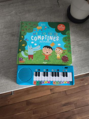 Livre Mes joyeuses comptines au piano