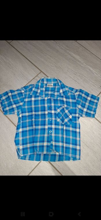 Chemise manches courtes