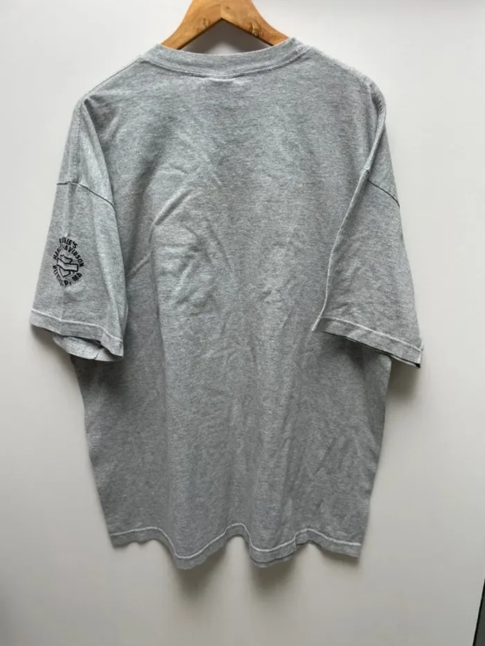 T-shirt embroided Harley Davidson collector motor cycles biker made in USA 🇺🇸 Mens XXL - photo numéro 8