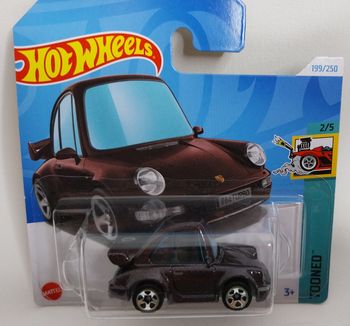 Hot Wheels Toon'd Porshe 911 Turbo 3.6 [964] Couleur Chocolat Paillettes 2024⁸