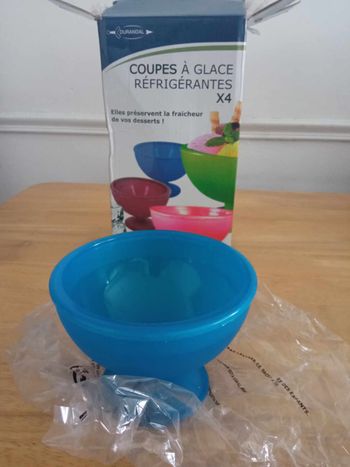 4 coupe a glace réfrigérante