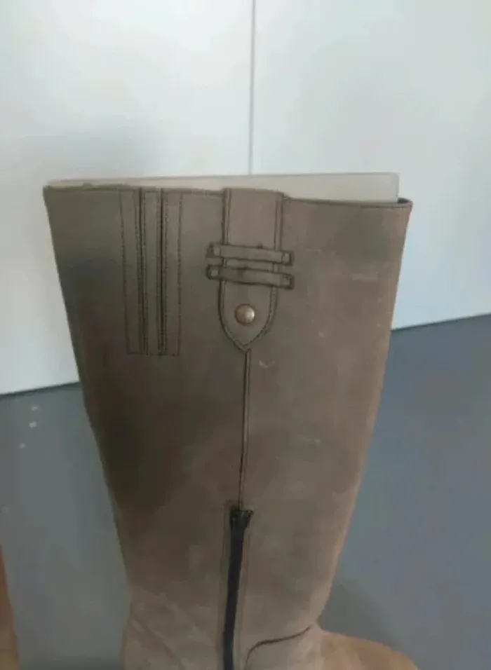 La Redoute Bottes hautes en cuir 40 - photo numéro 3