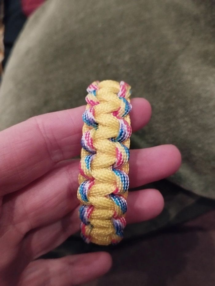 Bracelet de survie paracorde femme