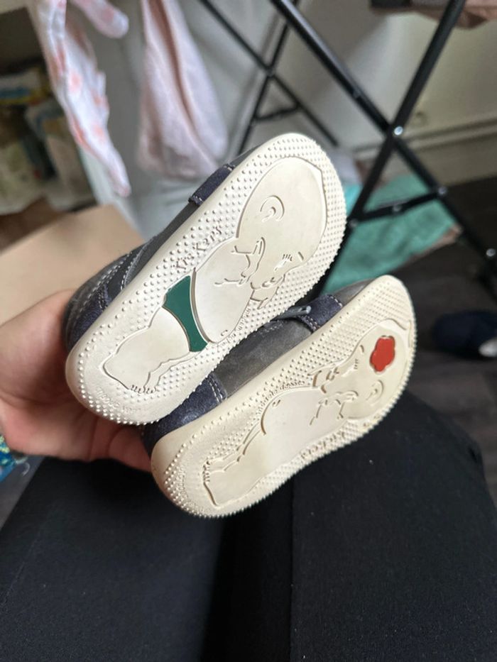 Bottes taille 21 en cuir - photo numéro 4