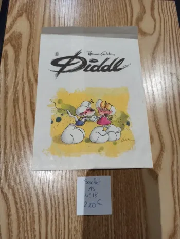 Sachet en papier Diddl A5 18 2,00€