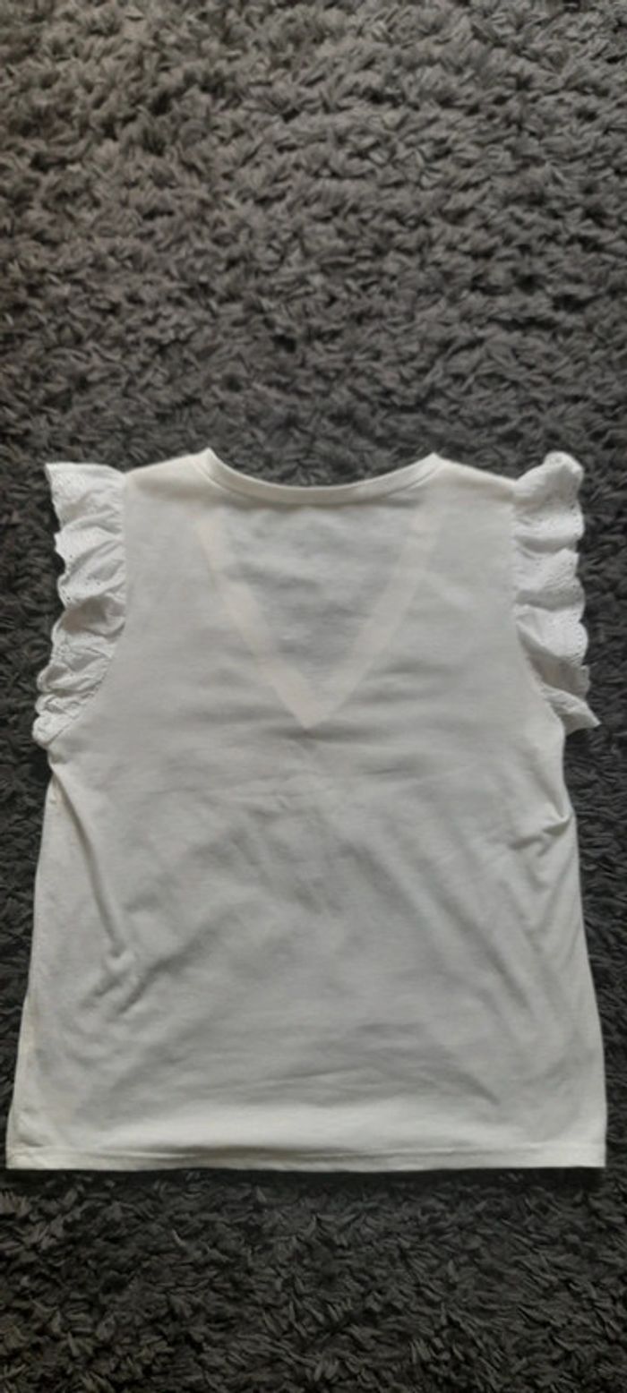 T-shirt top avec dentelle - photo numéro 5