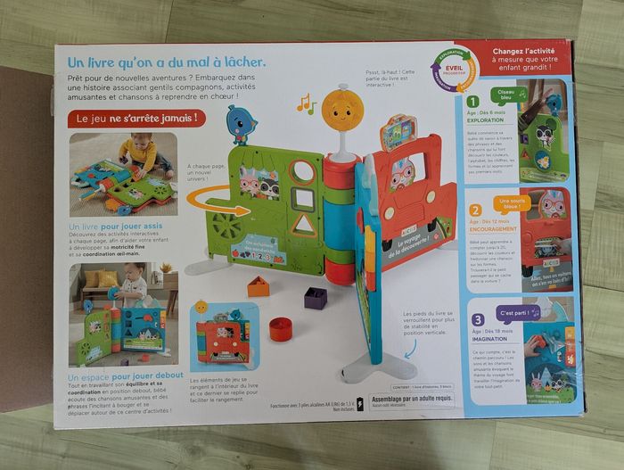 Grand livre d'activité Livre xxl FisherPrice