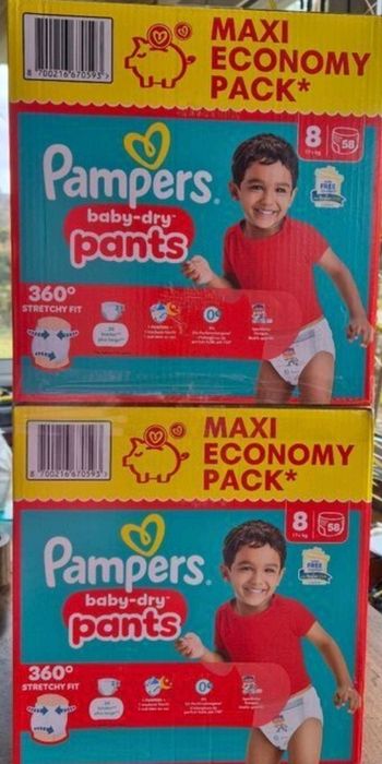 Couches taille 8 pant pampers 