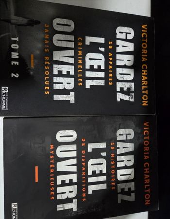 Lot de 2 livre gardez l'oeil ouvert