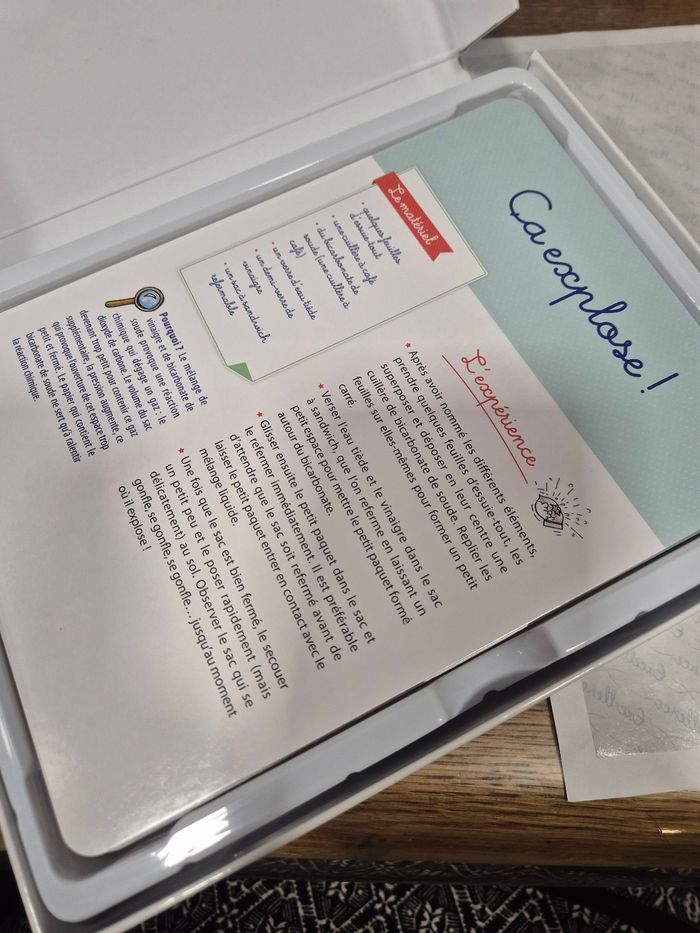 Jeu éducatif Les expériences de sciences avec Montessori - photo numéro 3