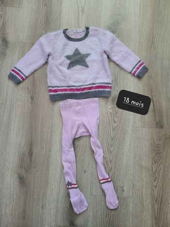 Lot 3 pièces hiver 18 mois