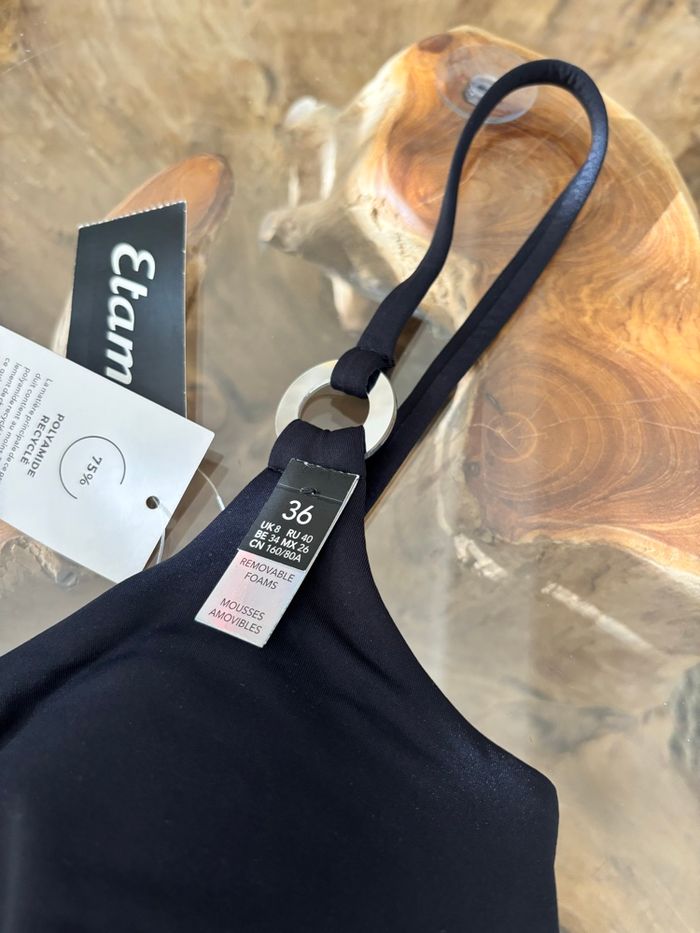 Haut de maillot de bain Etam noir - photo numéro 3