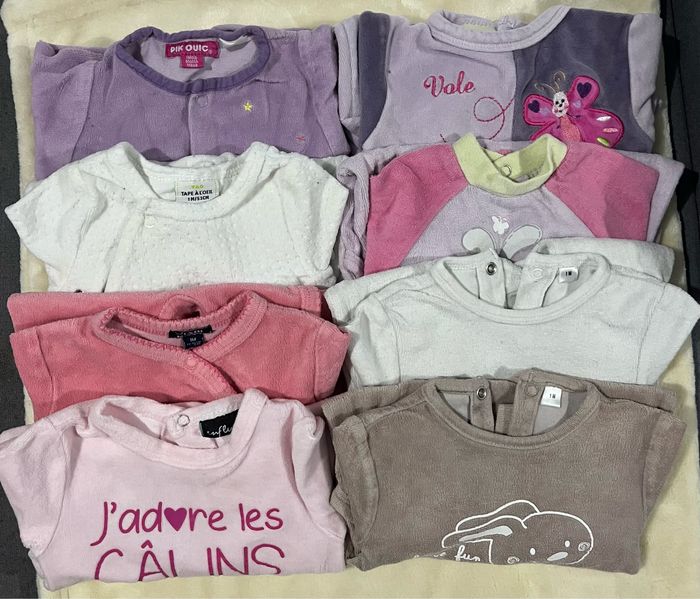 Lot pijamas 1 mois