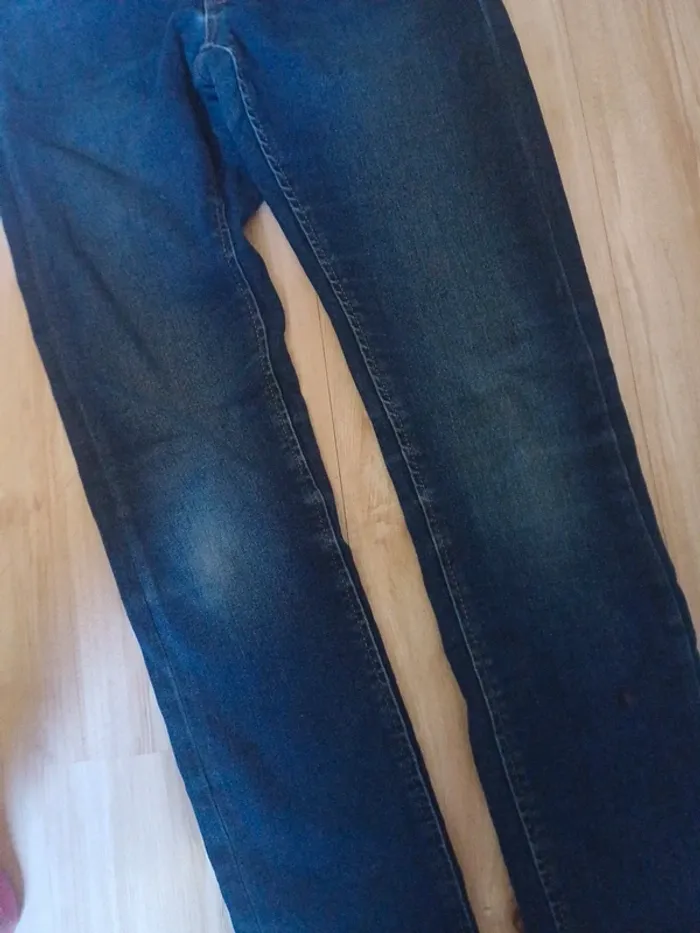 Jeans skinny taille réglable 11 ans - photo numéro 8
