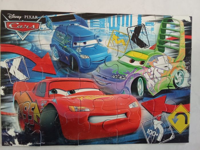 2 puzzles Cars de 20 pièces 4 ans et + - photo numéro 2