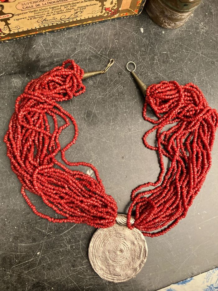 Collier ethnique africain - photo numéro 2