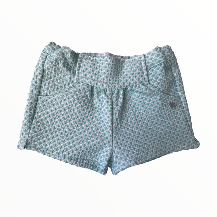 Short Tartine et Chocolat turquoise 18 mois TBE (26€)