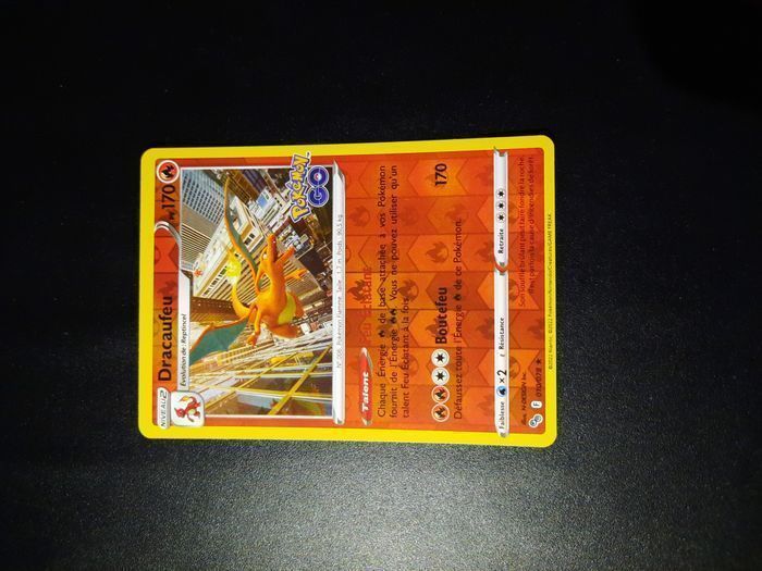 Carte Pokemon Dracaufeu Reverse 010/078 EB10.5 Pokemon Go Epée et bouclier fr - photo numéro 1