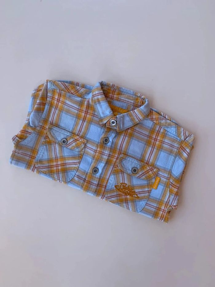 Chemise à carreaux Poivre blanc 6 ans - photo numéro 4