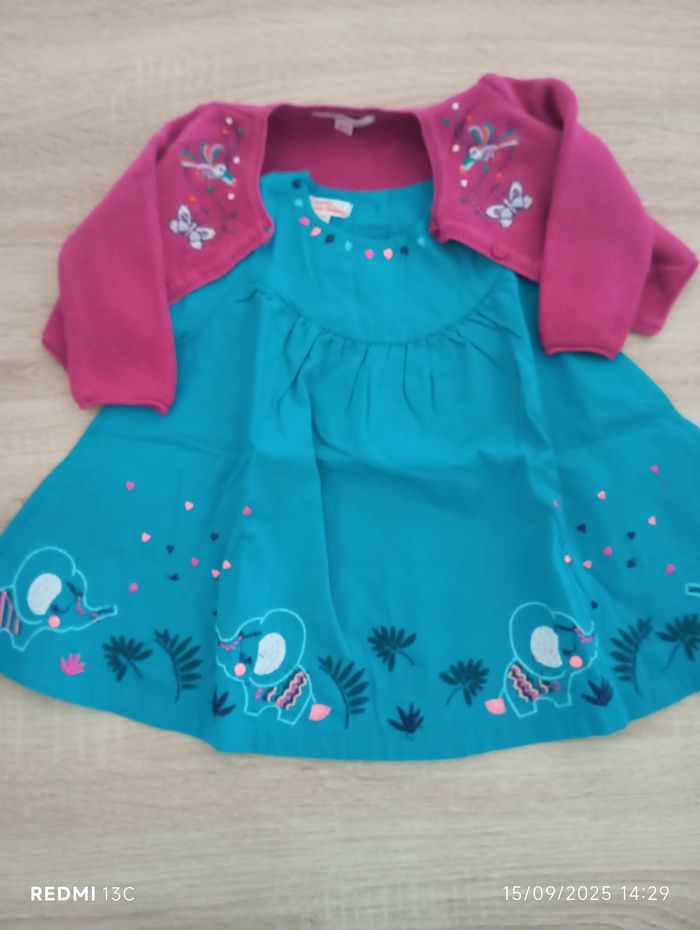 Ensemble robe + gilet