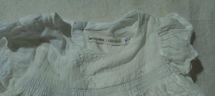 robe blanche Monoprix Premium - photo numéro 3