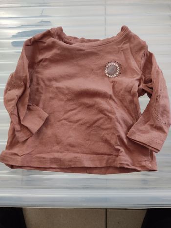 T-shirt manche longue 3 mois