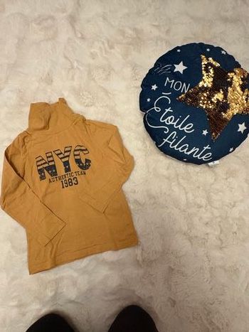 Teeshirt col roulé TAO taille 5 ans 