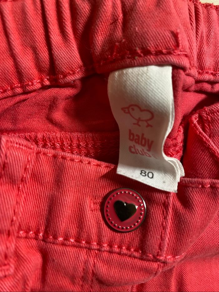 Baby Club Pantalon rose foncé Taille 18 mois - photo numéro 5