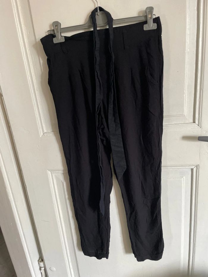 Pantalon noir fluide 42 - photo numéro 4