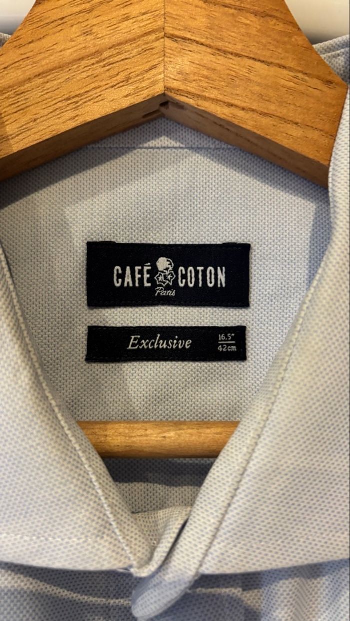 Chemise CAFÉ COTON Taille 42 cm - photo numéro 3