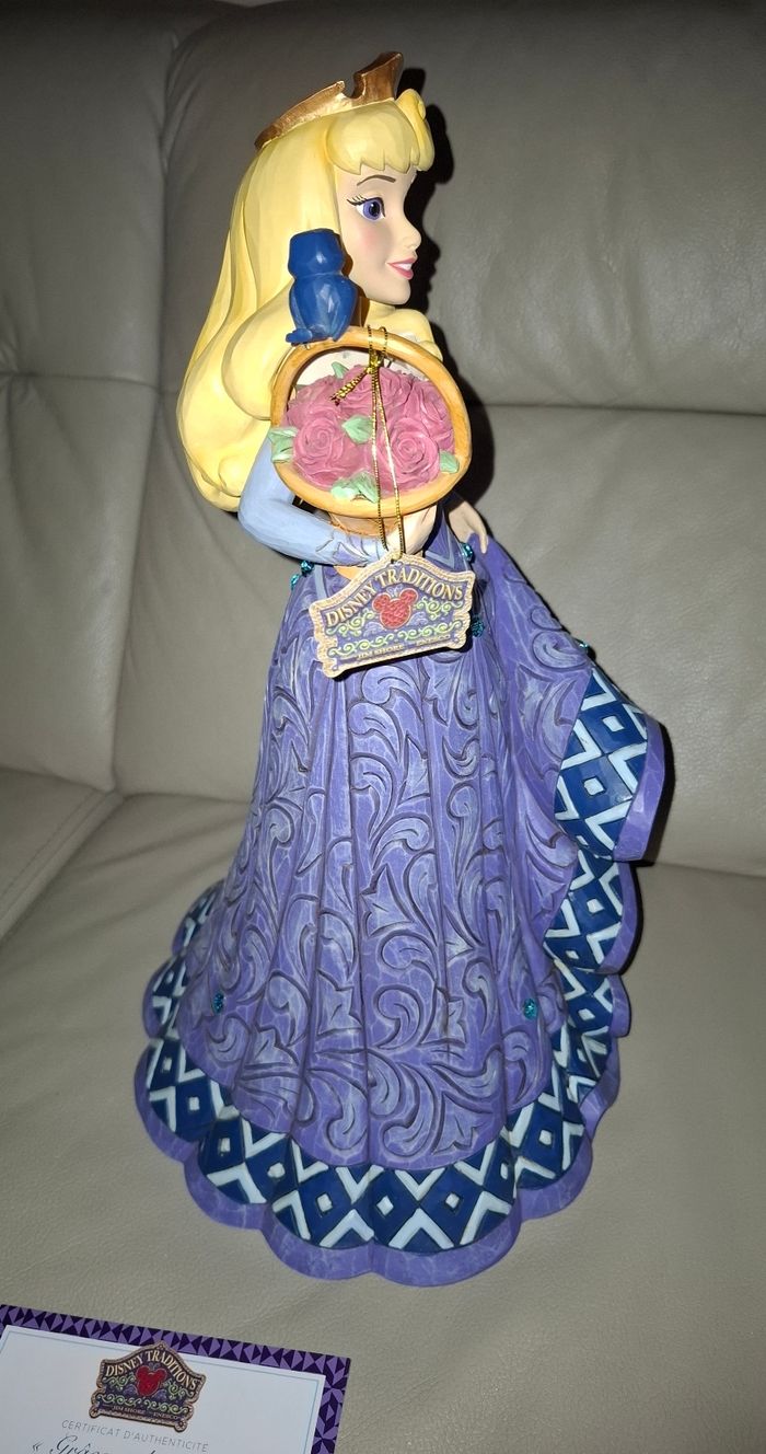 Très Grande figurine jim shore Aurore deluxe disney - photo numéro 7