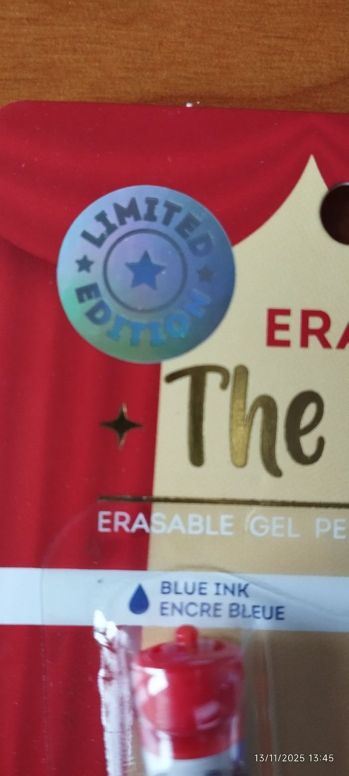 Legami Stylos effaçables Noël 2025 Nutcracker Édition limitée - photo numéro 3