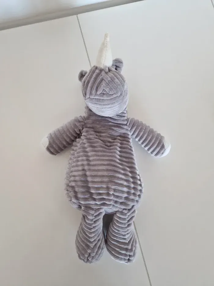 Peluche rhinocéros - photo numéro 2