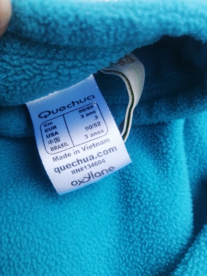Pull polaire quechua 3ans - photo numéro 3