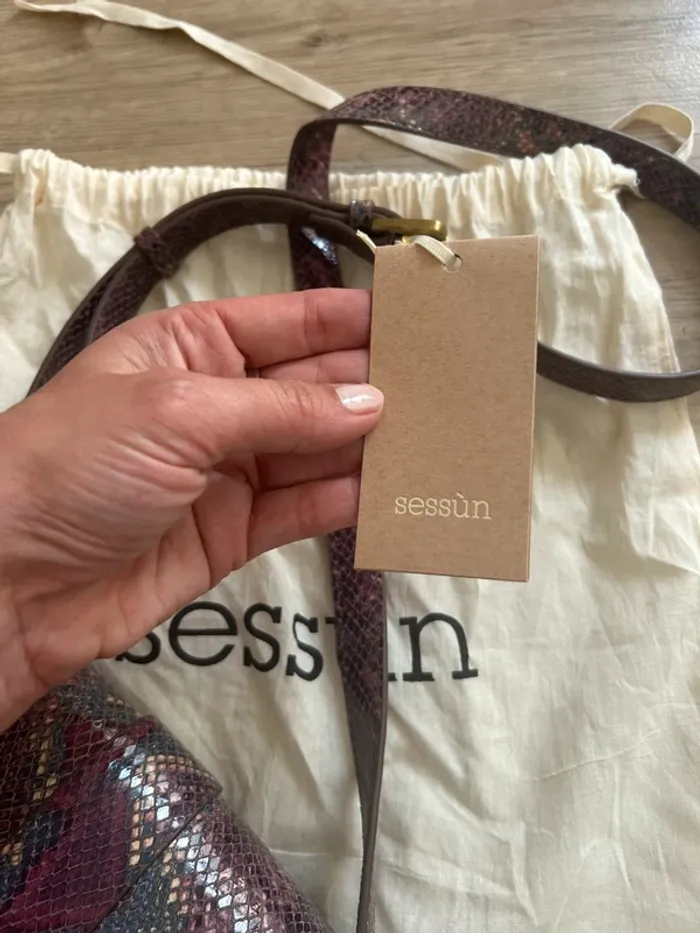 Sessun sac Mini Tessao Cuir neuf - photo numéro 15