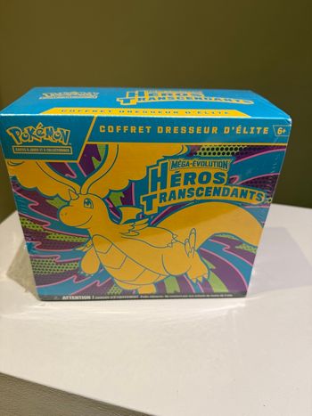 ETB Pokémon Héros Transcendants FR - Coffret Dresseur d'Élite