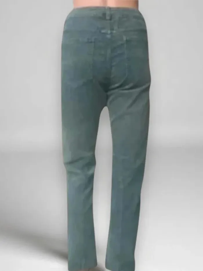 Jean effet velours CLOSED ,coupe slim crop ,taille mi-haute ,extensible - photo numéro 3