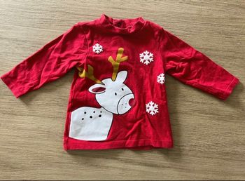 Teeshirt manches longues Noël Orchestra 9 mois