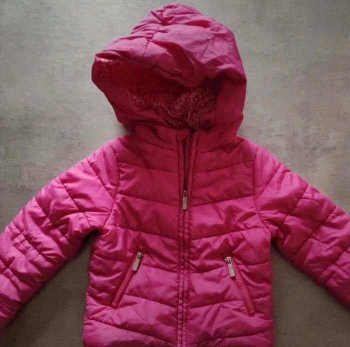 Doudoune fille avec capuche 4 ans - photo numéro 2