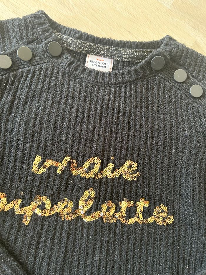 Pull fille 6 ans TAO - photo numéro 2
