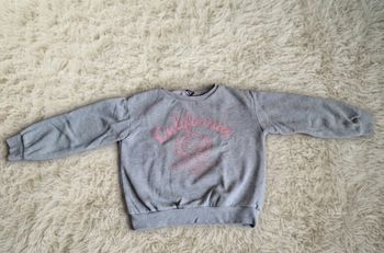 ​🎓 Sweat Gris Style Universitaire TAO - 8 ans / 128 cm 