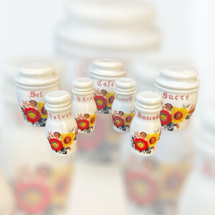 Service à condiments Vintage Bormioli Rocco