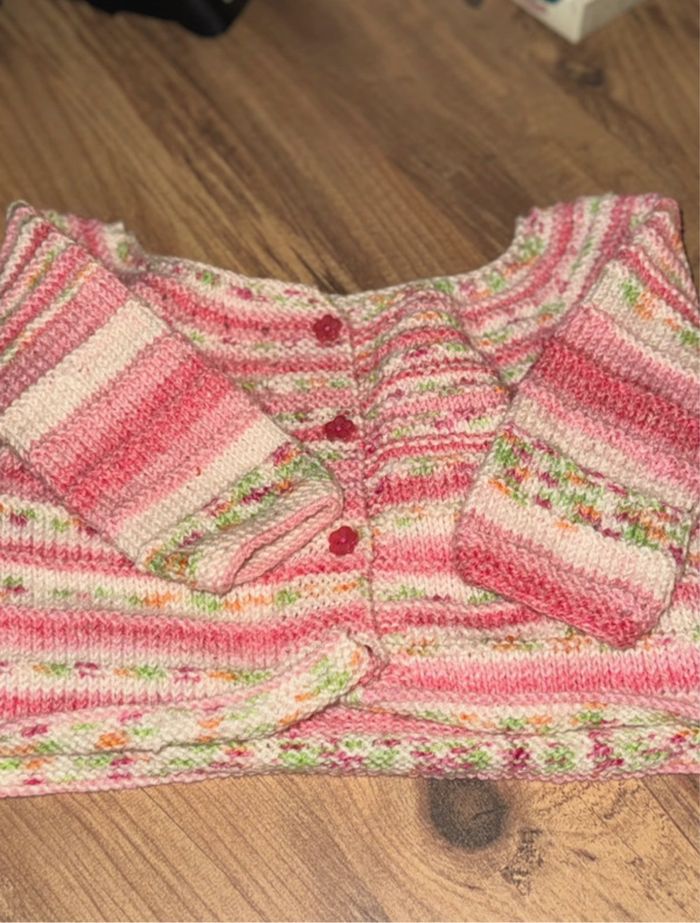Gilet en laine bébé