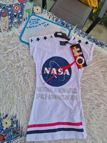 Chemise de nuit nasa blanche