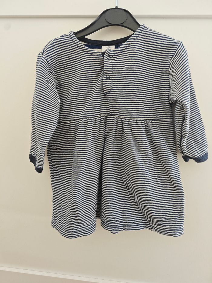 Robe marinière petit bateau 12 mois