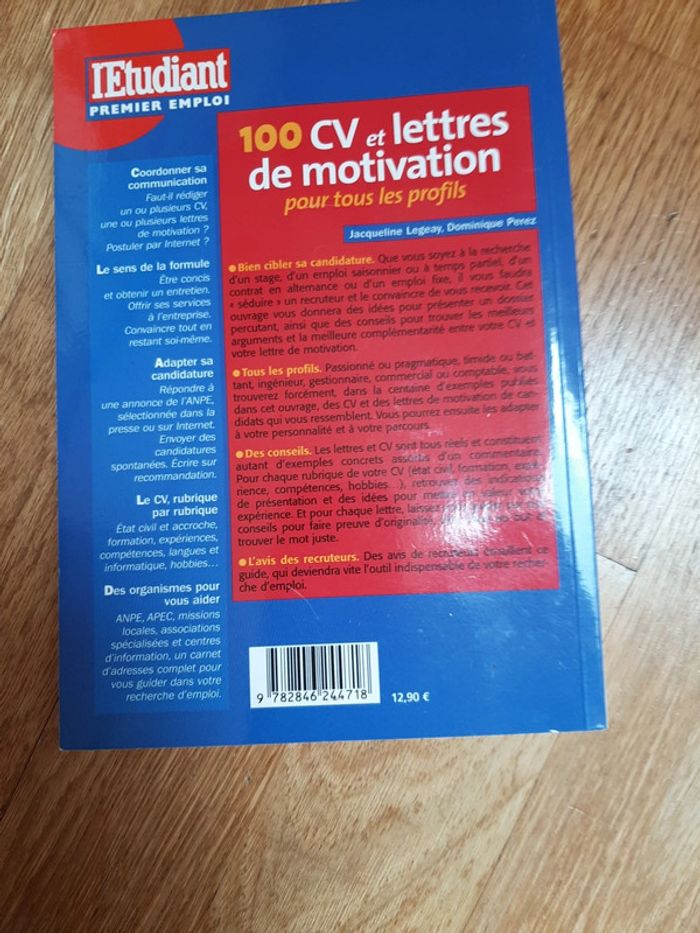 Livre de CV et lettres de motivation - photo numéro 3